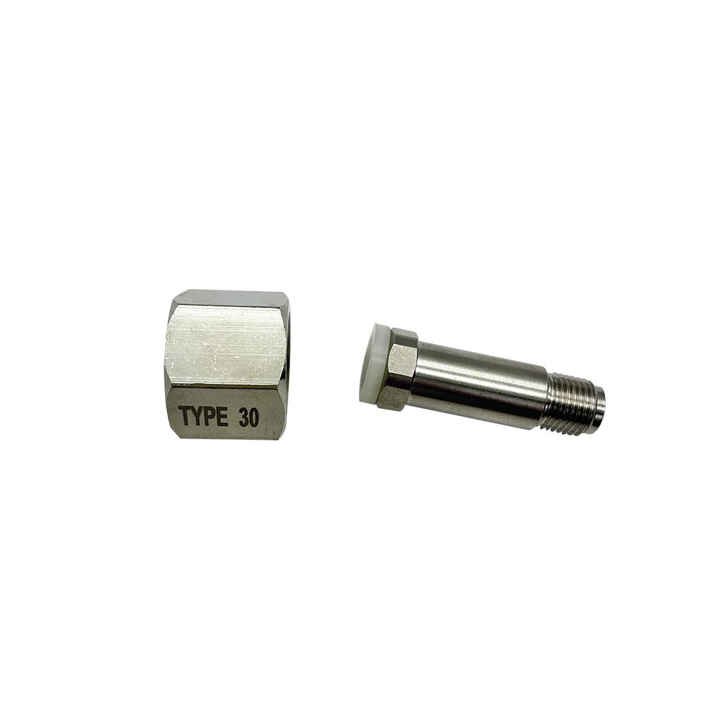 KegLand Type 30 - 1/4inch Thread Nut & Stem for MK Regulators Beer Brewing Home Kicthen