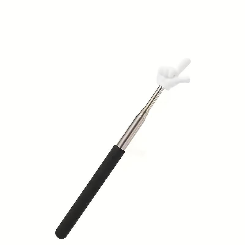 1 Reusable Pointer Finger Reading Stick for Reading, Extendable Finger Guide Tool, Teacher's Conducting Wand Reading