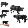Wild Animal Water Buffalo Model Plastic Toy For Kids Educational Playroom Decor