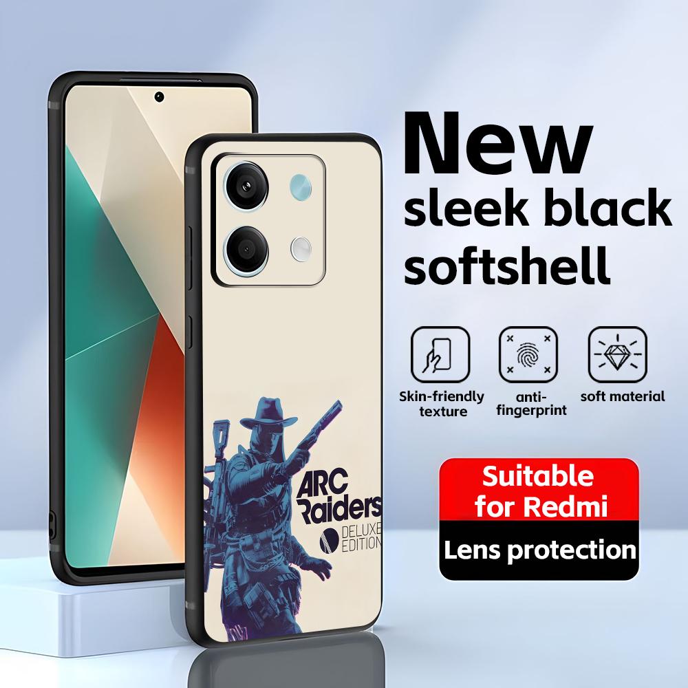 

HOT GAME ARC Raiders Phone Case For Redmi Note 14 13 12 11 Pro Plus S 5G 14C A3 Soft Black Phone Cover Redmi Note 14 Pro+ 5G (Global)