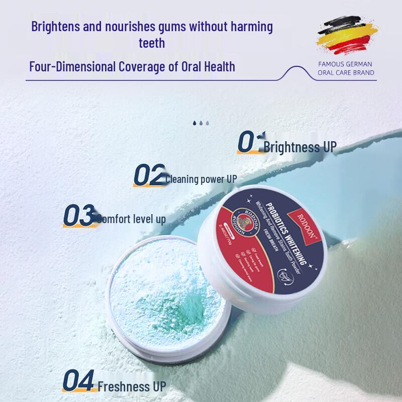 Renkang Doctor Probiotic Teeth Whitening & Stain Removal Powder