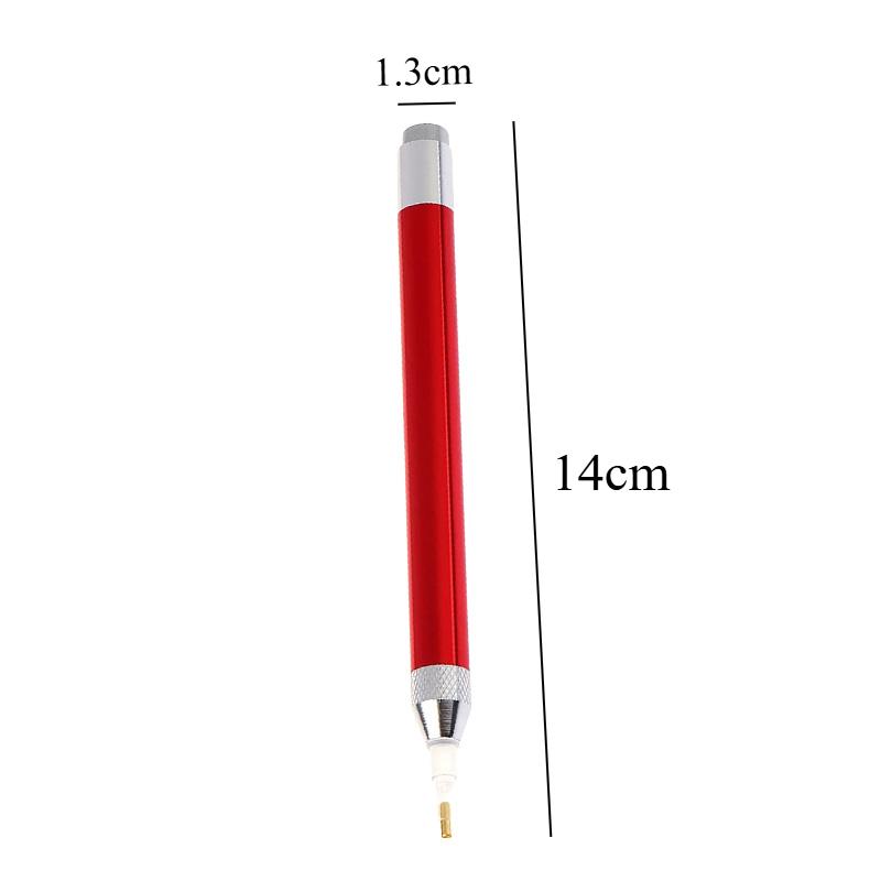 1/3pcs Red Diamond Painting Tool Lighting Point Pen 1 Head Diamond Pens No Battery Provided 5D Painting Diamonds Accessories