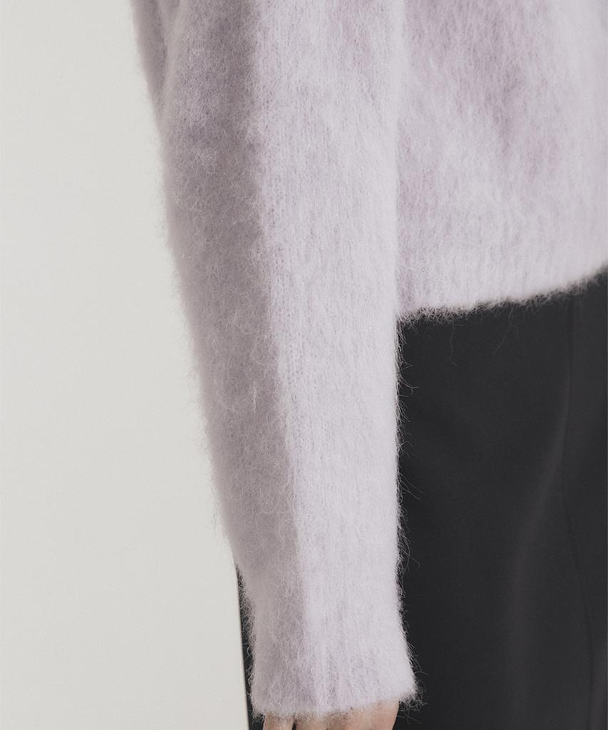 Eoboneoseu Wool Brush Sweater [Violet]