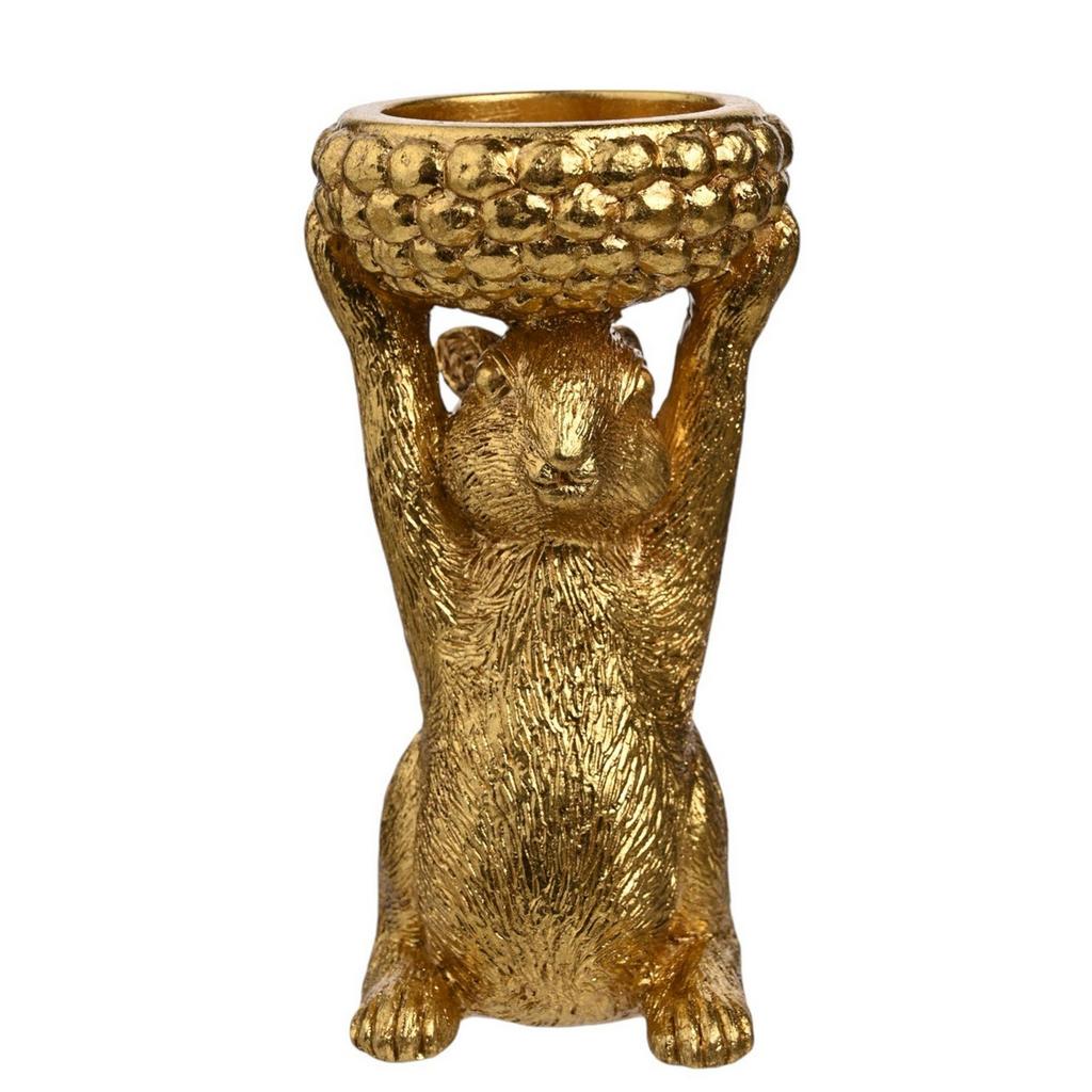 Hestia Squirrel Tealight Holder