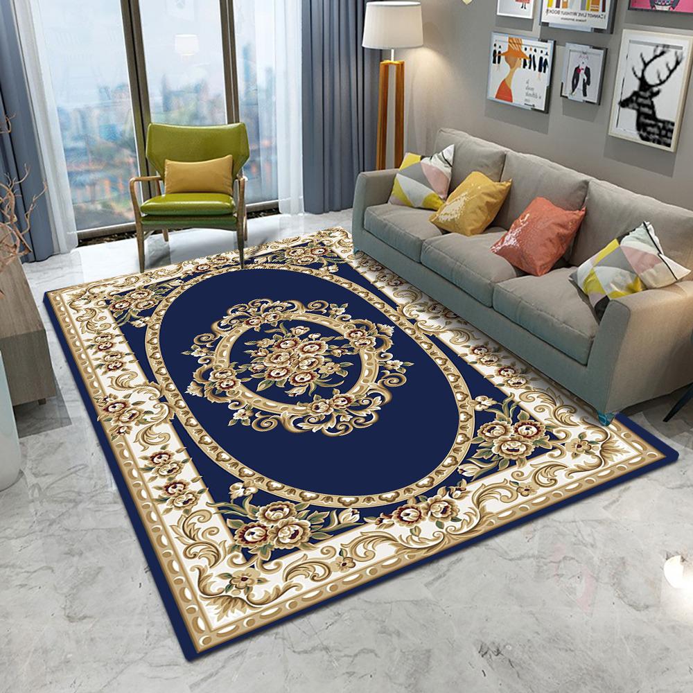 

Ретро Европа Персидский стиль Ковер Гостиная Диван Спальня Кабинет Кухня Прихожая Дверной коврик Нескользящий Легкая роскошь Домашний декор Ковер 80*120cm