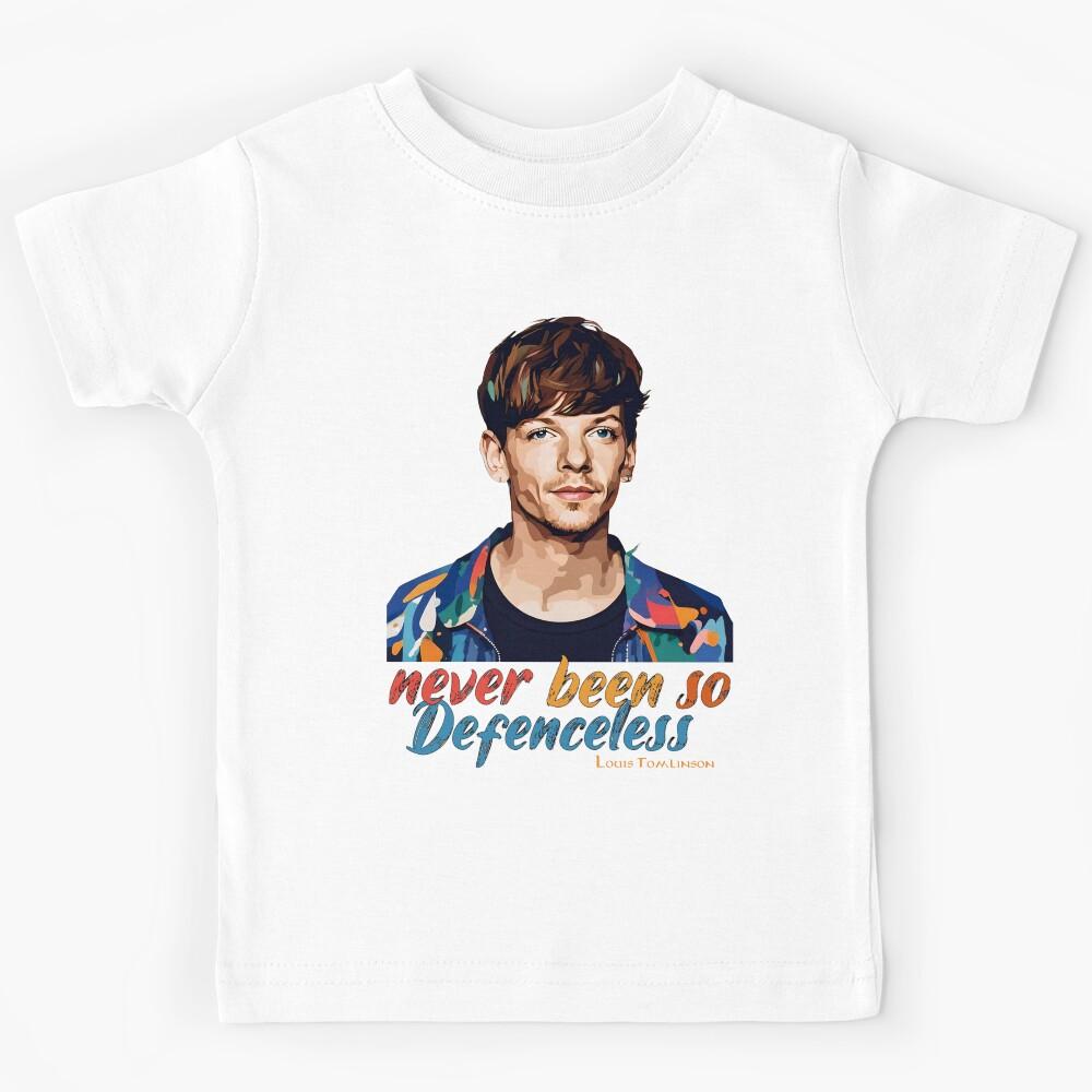Louis Tomlinson Lyrics - Never Been so Defenceless!! Kids T-Shirt 160