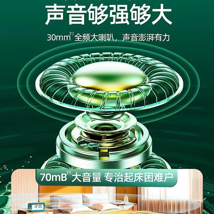 

Creative Electronic Photosensitive USB Charging Smart Clock Student Dormitory Lazy Clock Snooze Alarm Clock