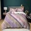 Golden Marble Pink Bedding Set 3d Duvet Cover Sets Comforter Bed Linen Twin Queen King Single Size Room Decor Kids Adult Modern