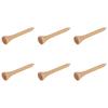 50pcs Golf Tees Professional Strong Replacement Wooden Golfing Tees for Golf Accessories