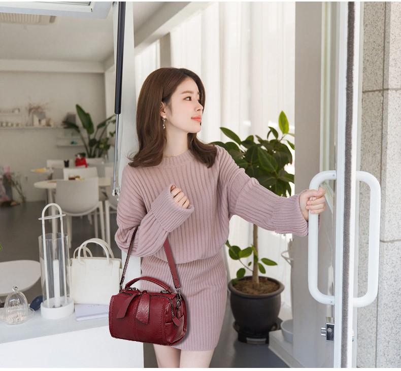 Yellow Retro Style Large Pu Shoulder Bag For Women 2023 New Winter Fashion Handbag