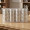 60 Pieces Coin Holder Capsule with Storage Case Compartmentalized Collectible