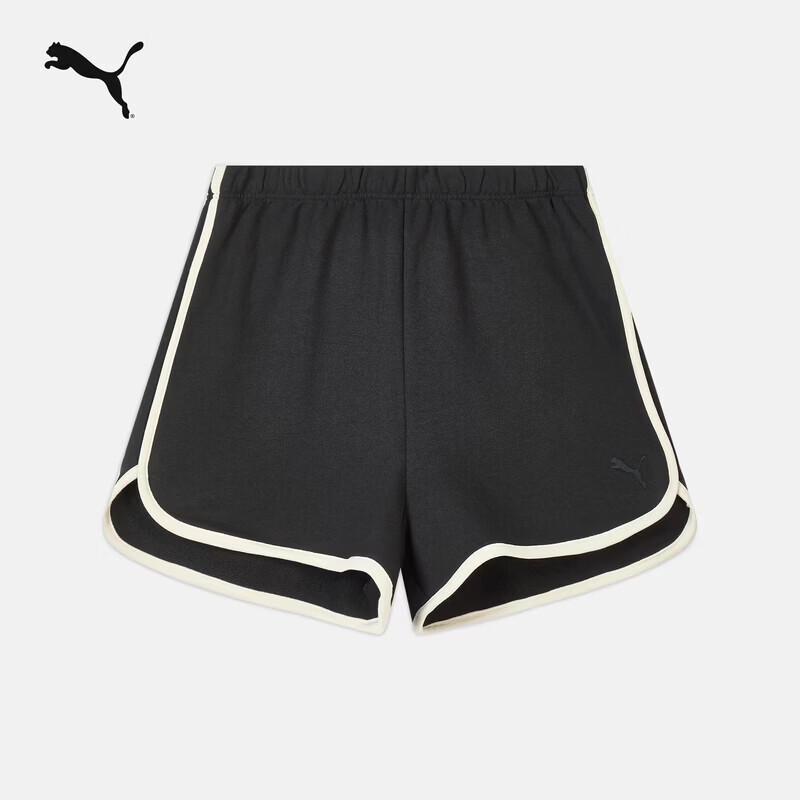 

PUMA Women s HER TR 692102 Cotton Drawstring Shorts L
