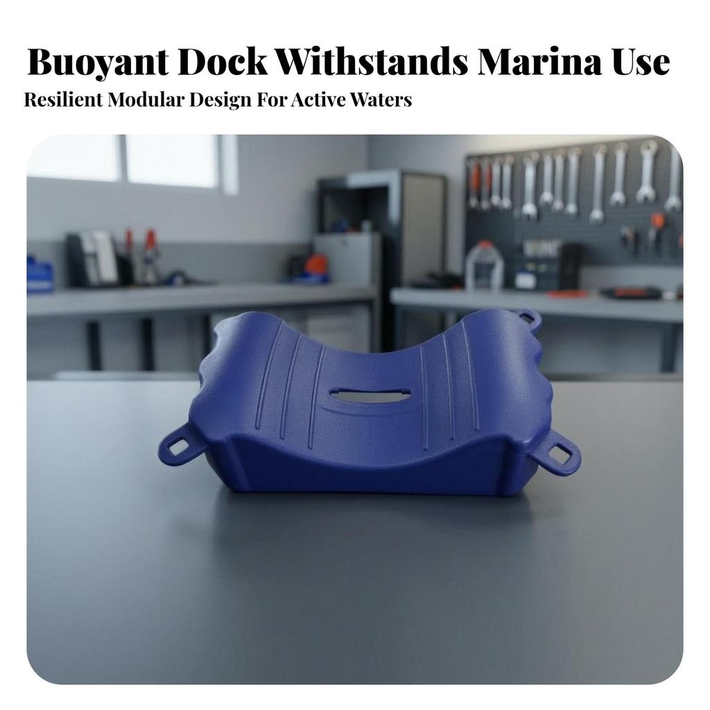 Customizable Floating Dock Module with Handle Modular Personal Watercraft