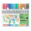 Ohuhu Art Markers Dual Tips Line Marker Set WaterColor Pen Coloring Water Color Brush Fineliner Painting Drawing School Supplies