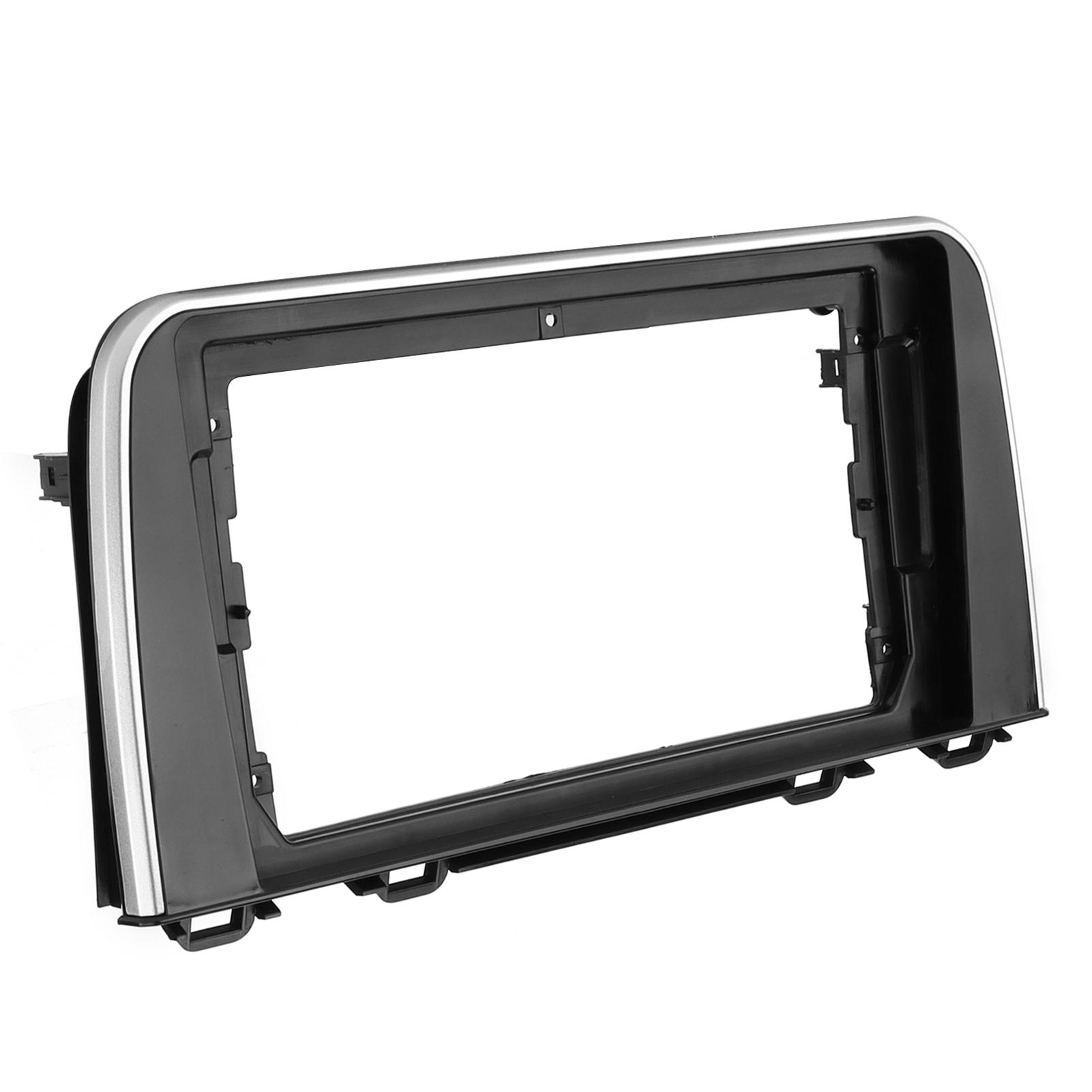 

10,1-дюймовая 2-DIN Радио Монтажная Рамка Накладка Черный Автоаксессуар Замена для HONDA CRV 2017