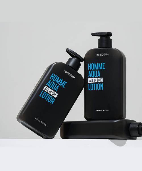 Prreti Purederm Homme Aqua All-in-One Lotion 500ml
