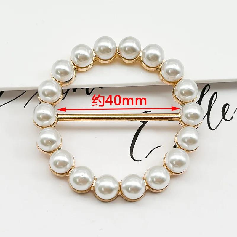 1pcs Temperament Rhinestone Clothes Corner Knot Buckles Women's Silk Scarf Clothes T-shirt Shirt Hem Knot Decorative Button