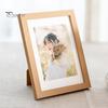 6/7/8/10-Inch/A4 Vintage Wooden Photo Frame Clear Glass Picture Display Frame Rustic Home Office Bedroom Desktop Photo Holder Decoration