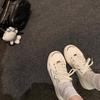 [sheii]~ Women's Shoes Spring and Summer Open Smile Platform Casual Canvas Board Shoes Women's White Shoes