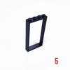 High-end MOC Mini Model City Building Blocks: Door & Window Parts