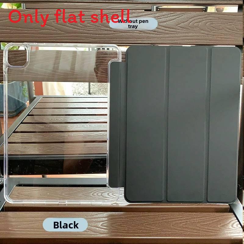 For Ipad Air 2 Tablet Computer Protective Case Solid Color Triple Design Fold