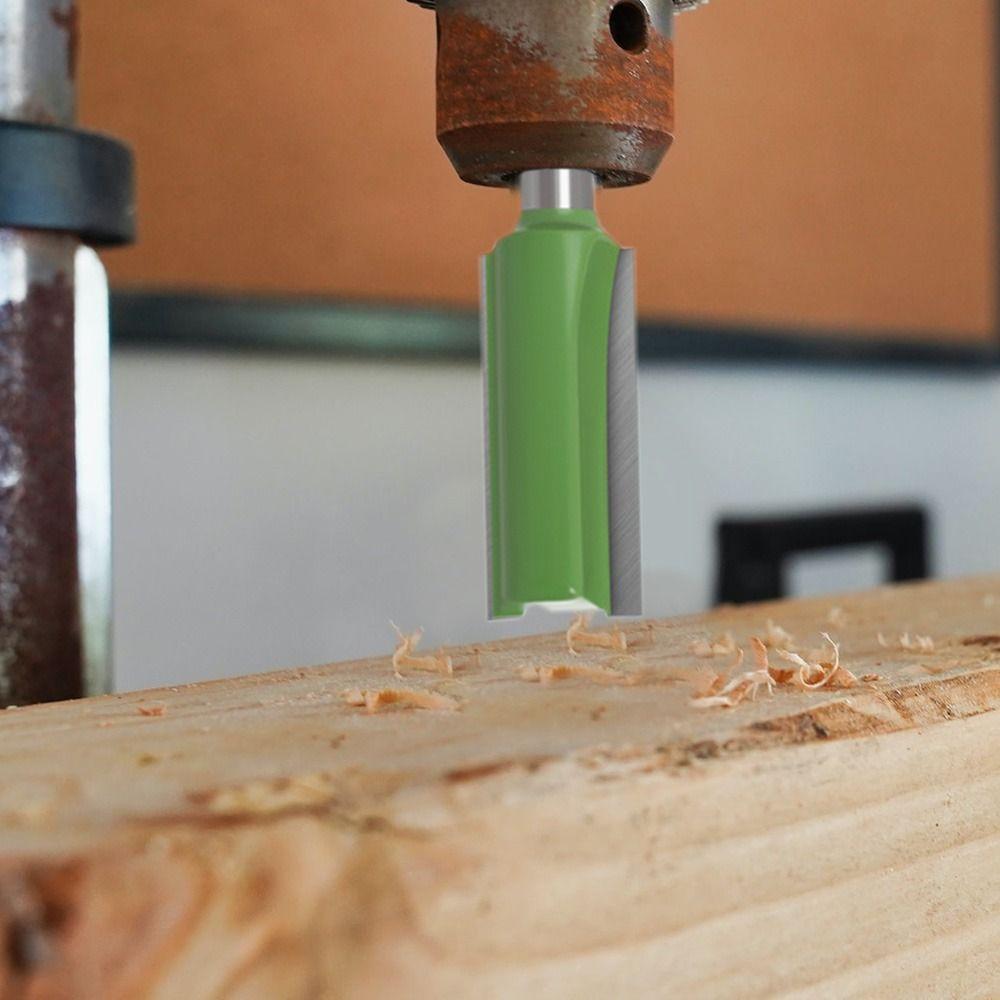 Wood Carving Double Edge Single Edge Milling Cutter Drill Bit Router Bits Slotting Cutter