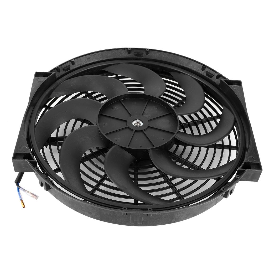 Elektrische Radiator Koelventilator 14 inch 90W Universele Auto Gemodificeerde Onderdelen met Montagekit