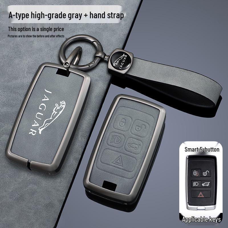 Jaguar XFL/XEL Car Key Case 2023: F-Pace/XJLF Type Shell Buckle