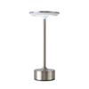 USB Rechargeable All-Aluminum Flying Saucer Table Lamp – Luxury Atmosphere Night Light