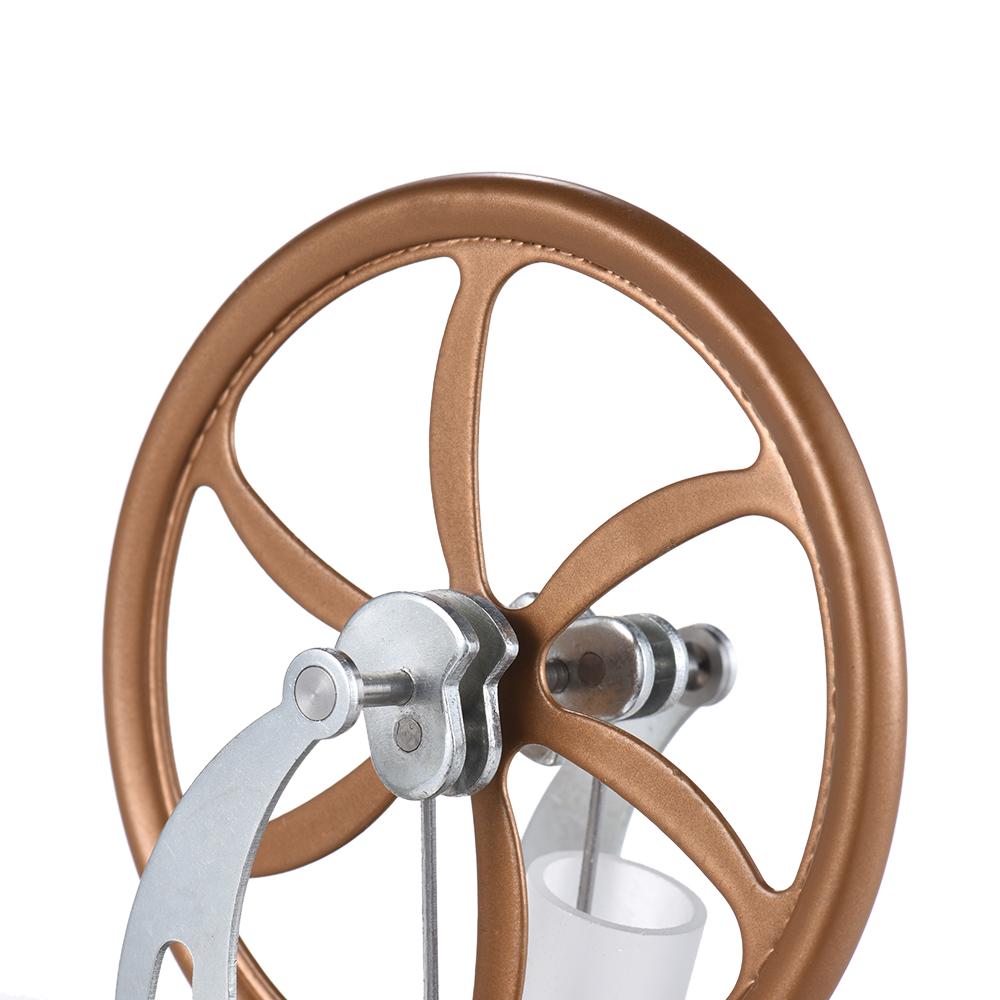 Aibecy Motore Stirling a bassa temperatura Modello motore Kit fai da te giocattolo educativo a vapore termico