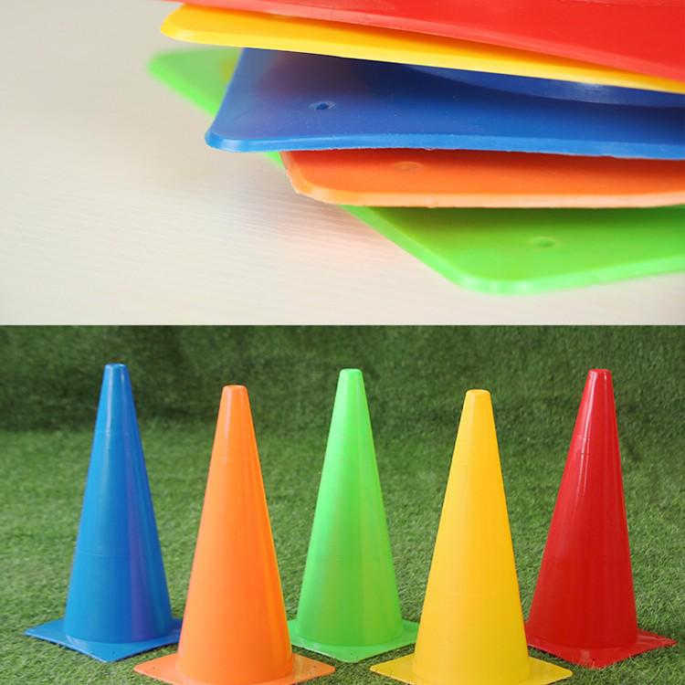 48CM Multi-functional Soft Football Training Cones - Square Base Obstacle Markers