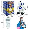 Electric Remote Control Robot Toy, Bipedal Robot, Moving, Humanoid, Dances, Sound, Reaction Toy, Lights, Demo Mode, Easy Operation, for Girls and Boys