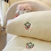 New Embroidered Washed Cotton Summer Quilt Air-Conditioned Skin Friendly Breathable Machine Washable Bedding
