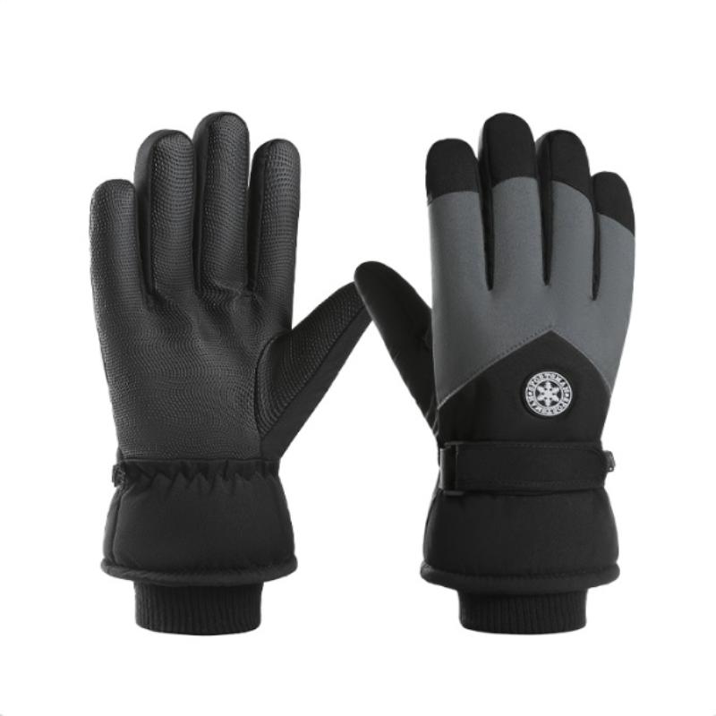 Winter Skiing Warm Gloves With Sensitive Touch Screen Thickened Waterproof Wear-Resistant Wind-Proof And Cold-Proof A1