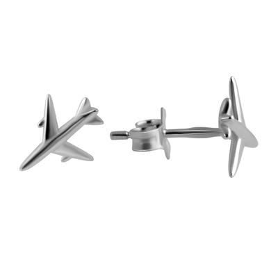 Silver Earrings Without Stones (2051343)