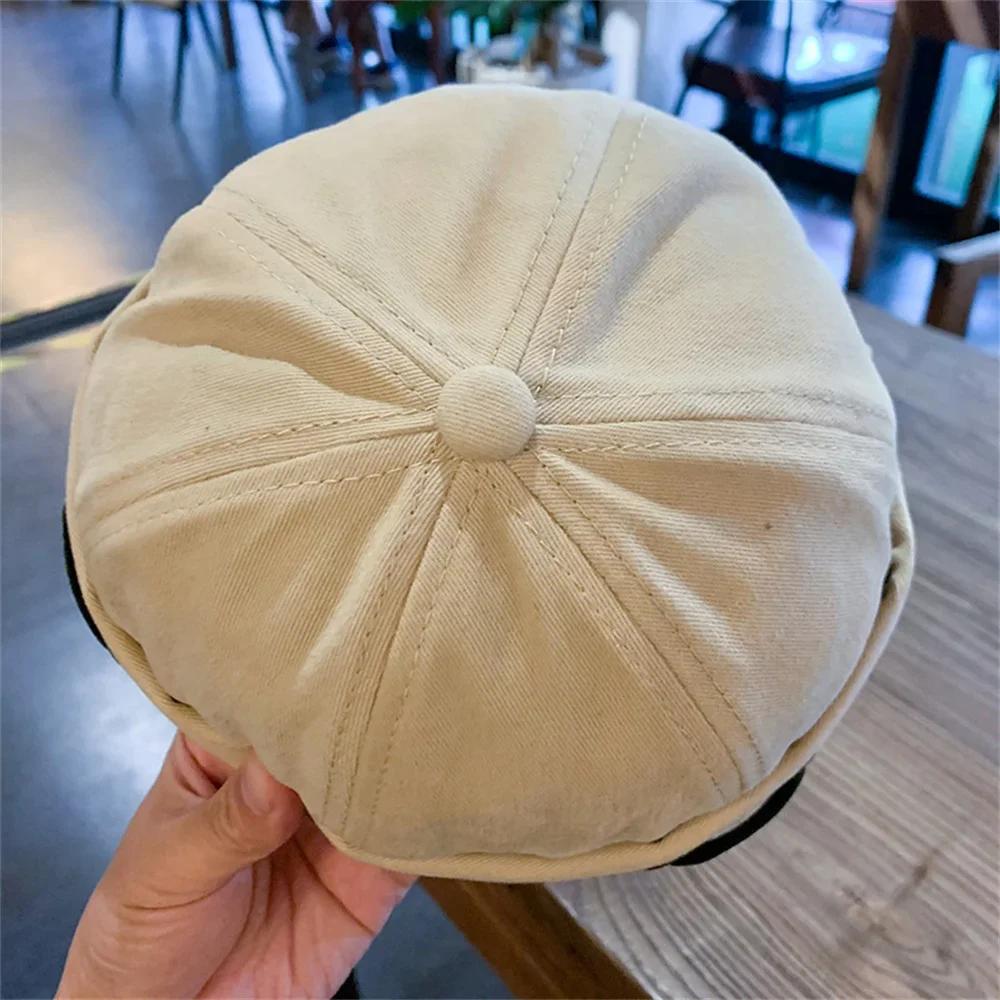 Vintage Brimless Caps Corduroy Adjustable Sailor Hats Cap Hip Hop Hat Clothing Accessories for Men Hats