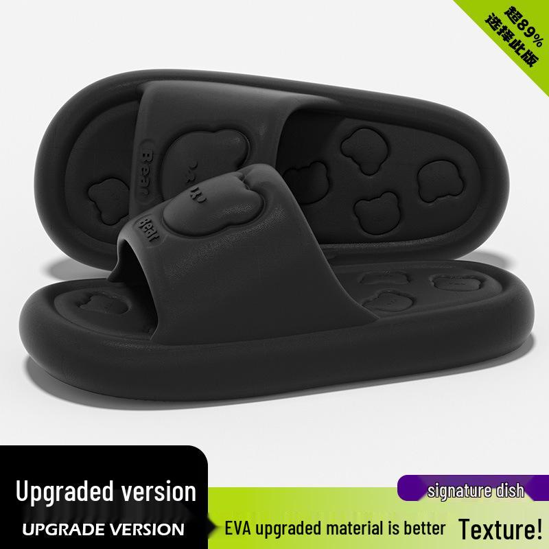 High-End Thick-Soled Slippers: Summer Beach, Silent Outdoor & Indoor, Anti-Slip, Anti-Odor EVA Slippers. Experience Unique Comfort.