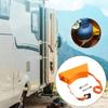 Durable ABS Gas Cylinder Bracket Heavy Duty Wall Mounted Bracket Propane Tank Holder  Motorhome