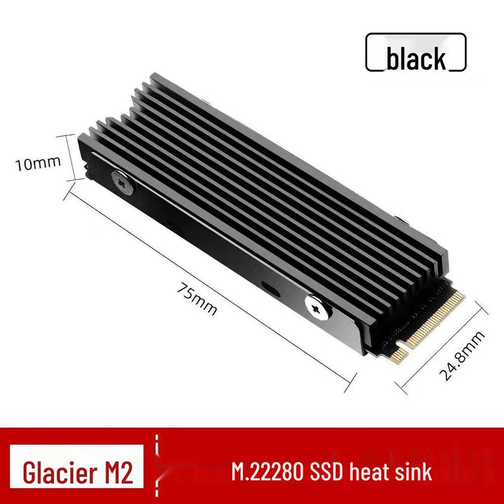 Iceberg M2 Pro SSD Cooler: Supports PS5 2280 NVMe M.2 Solid State Drives