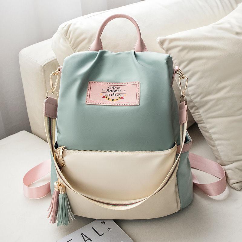 Oxford Cloth Backpack for Women's Ins Small Backpack for Women's 2026 Student High Capacity Travel Backpack