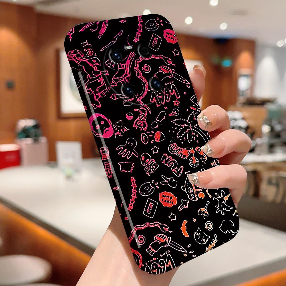 All-inclusive Film Phone Case Cartoon Fashion Design Hard Shell Full Cover Camera Protection Case for iPhone Huawei Honor Vivo Google