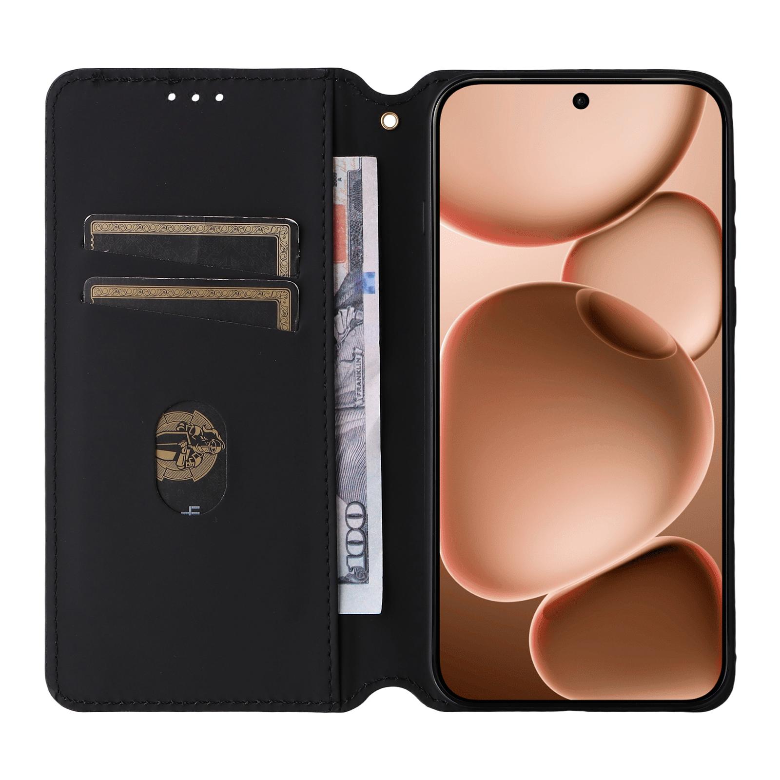 

For Oppo Find X8s+ 5G Case Wallet Rhombus Imprinted Leather Phone Cover Blue