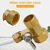 3/8inch Ball Valve Good Sealing No Leakage Faucet Inlet Ball Valve Standard Thread for Home Purifier for Filter