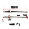 Durable Front CVD Drive Shaft Scratch Resistant RC Axles Shafts for UDR 8550 8553 DIY