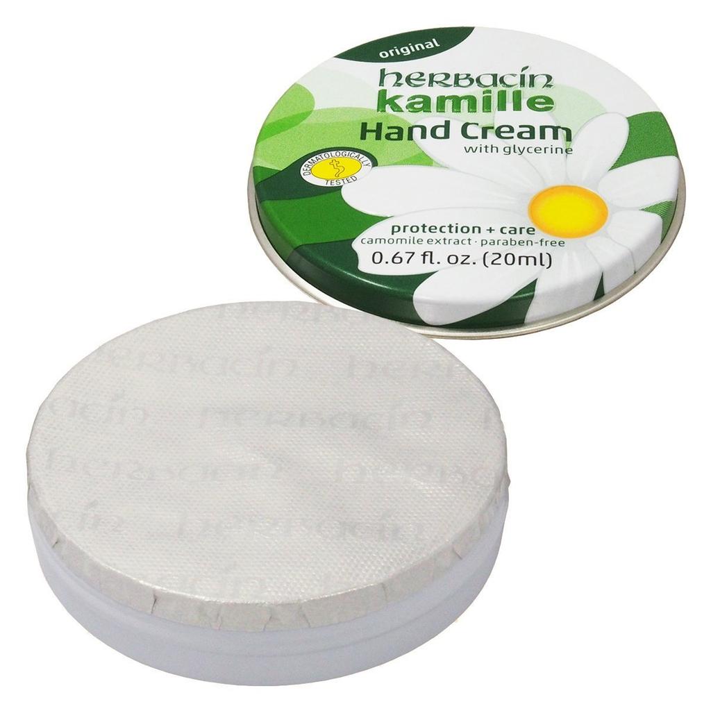 Herbacin Hand Cream Lavender Tin (20mL)