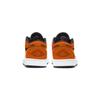 Jordan Air Jordan 1 Abrasion Resistant Low top Vintage Basketball Shoes Unisex Black Orange 553558-165(Team701-F)