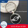 2025 Metal Car Emblem Keychain Keuyy Rings Styling Keyring For BMW 1 2 3 4 5 7Series X1 X3 X4 X5 X6 X7 F10 F20 F30 G20 G30 F