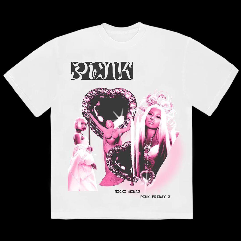 Nicki Minaj Fan T-Shirt Unisex White Tee All sizes Unisex T-Shirt XXXL