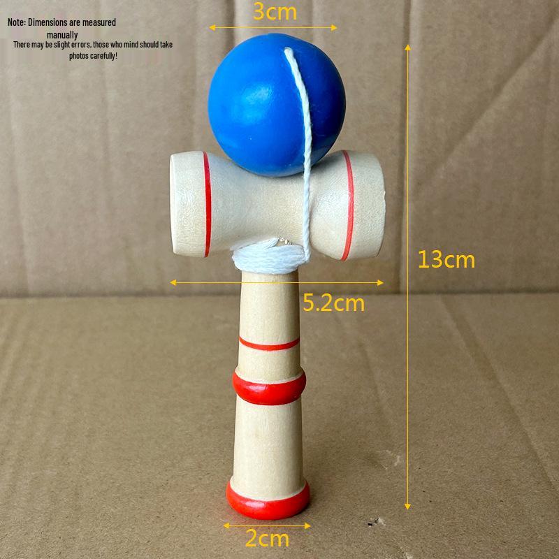 

Японская деревянная игрушка Кендама: Улучшение координации рук и глаз и навыков для детской развивающей игры «Сделай сам»