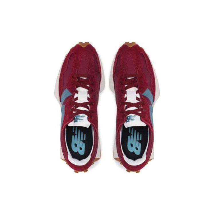 New Balance 327 Garnet Sneakers da Uomo Rosso Indaco Naturale MS327HE1